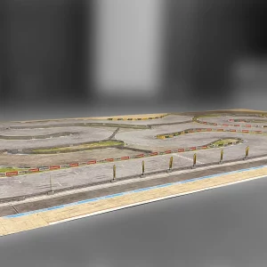 die-ideallinie_Prinzenpark_Rennstrecke_Carrera Hybrid_dekoriert